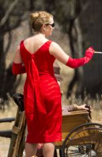 KATE WINSLET on the Set of The Dressmaker in Australia