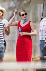 KATE WINSLET on the Set of The Dressmaker in Australia