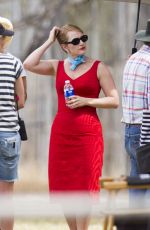 KATE WINSLET on the Set of The Dressmaker in Australia