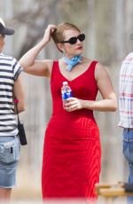 KATE WINSLET on the Set of The Dressmaker in Australia