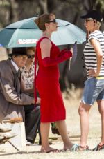 KATE WINSLET on the Set of The Dressmaker in Australia