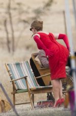 KATE WINSLET on the Set of The Dressmaker in Australia