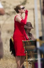 KATE WINSLET on the Set of The Dressmaker in Australia