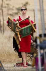 KATE WINSLET on the Set of The Dressmaker in Australia