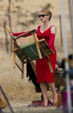 KATE WINSLET on the Set of The Dressmaker in Australia