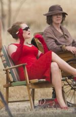KATE WINSLET on the Set of The Dressmaker in Australia