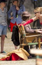 KATE WINSLET on the Set of The Dressmaker in Australia