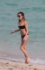 KATIE CASSIDY in Bikini at a Beach in Miami 2012