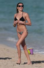 KATIE CASSIDY in Bikini on the Beach in Miami 2212