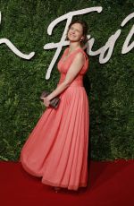 KATIE DERHAM at British Fashion Awards 2014 in London