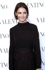 KATIE HOLMES at Valentino Sala Bianca 945 Event in New York