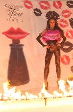 KATIE PRICE at Kissable Fierce Fragrance Launch in London