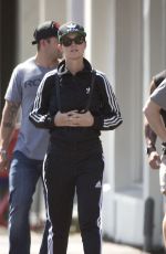 KATY PERRY in Track Suit Out and About in Auckland
