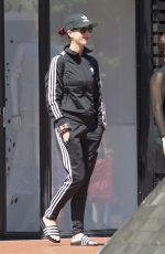 KATY PERRY in Track Suit Out and About in Auckland