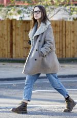 KEIRA KNIGHTLEY Iad and About in East London
