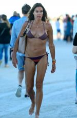 KELLY BENSIMON in Bikini on the Beach in Miami 0612