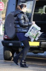 KELLY BROOK at a Gas Station