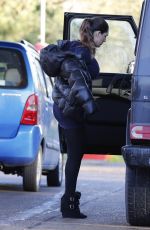 KELLY BROOK at a Gas Station