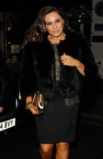 KELLY BROOK at Sunday Times Style Christmas Party in London