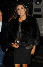 KELLY BROOK at Sunday Times Style Christmas Party in London