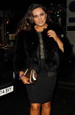KELLY BROOK at Sunday Times Style Christmas Party in London