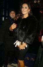 KELLY BROOK at Sunday Times Style Christmas Party in London