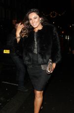 KELLY BROOK at Sunday Times Style Christmas Party in London