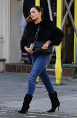 KELLY BROOK in Tight Jeans Out and About in London 1012