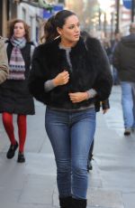 KELLY BROOK in Tight Jeans Out and About in London 1012