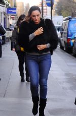KELLY BROOK in Tight Jeans Out and About in London 1012