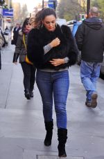 KELLY BROOK in Tight Jeans Out and About in London 1012