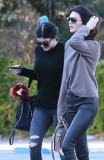 KENDALL and KYLIE JENNER Out for Lunch in Calabasas 2312