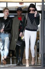 KENDALL JENNER and HAILEY BALDWIN Out Shopping in Beverly Hills 1712