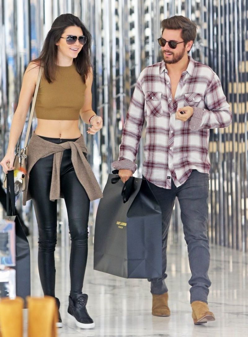 KENDALL JENNER and Scott Disick Out Shopping in Beverly Hills – HawtCelebs