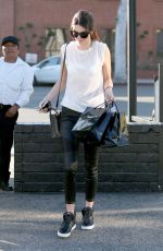 KENDALL JENNER in Leather Pants Out in Beverly Hills 2212