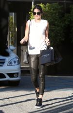 KENDALL JENNER in Leather Pants Out in Beverly Hills 2212