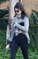 KENDALL JENNER in Tights Leaves a Gym in Calabasas 1512