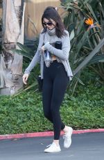 KENDALL JENNER in Tights Leaves a Gym in Calabasas 1512