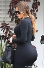KHLOE KARDASHIAN Arrives at Epione Cosmetic Laser Center in Beverly Hills