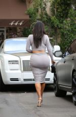 KIM KARDASHIAN Arrives at Epione Cosmetic Laser Center in Beverly Hills