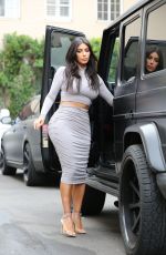 KIM KARDASHIAN Arrives at Epione Cosmetic Laser Center in Beverly Hills