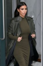 KIM KARDASHIAN Leaves Her Apartment in New York 1012