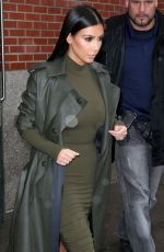KIM KARDASHIAN Leaves Her Apartment in New York 1012