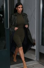 KIM KARDASHIAN Leaves Her Apartment in New York 1012