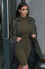KIM KARDASHIAN Leaves Her Apartment in New York 1012