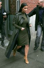 KIM KARDASHIAN Leaves Her Apartment in New York 1012