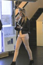 KIMBERLY GARNER Ice Skating at Natural History Museum Ice Rink in London