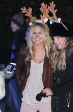 KIMBERLY GARNER Ice Skating at Natural History Museum Ice Rink in London