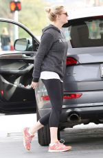 KIRSTEN DUNST at a Gas Station in Los Angeles 2012