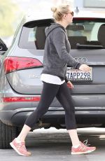 KIRSTEN DUNST at a Gas Station in Los Angeles 2012